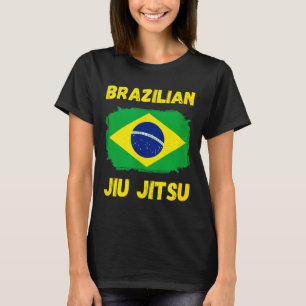 Camiseta Bandeira de Jiu Jitsu Brasileiro