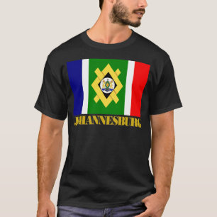 Camiseta Bandeira de Joanesburgo