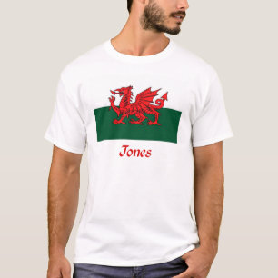 Camiseta Bandeira de Jones Galês
