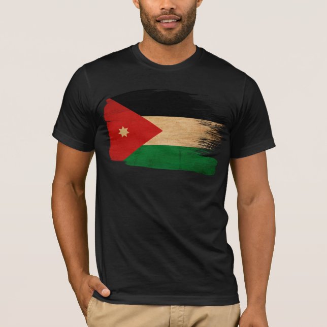 Camiseta Bandeira de Jordão (Frente)