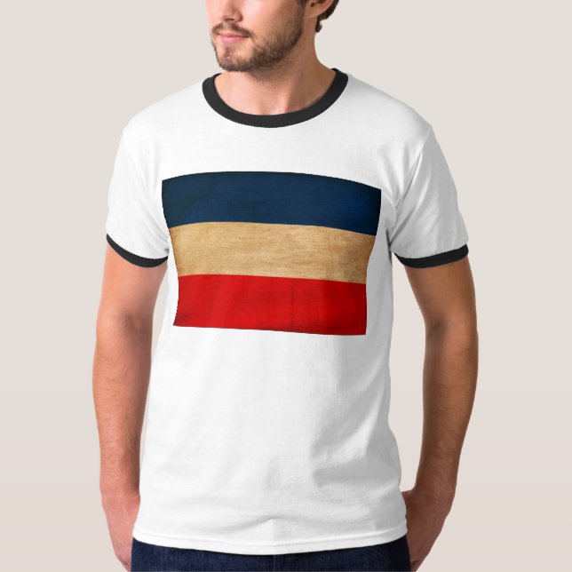 Camiseta Bandeira de Jugoslávia (Frente)
