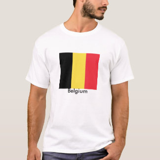 Camiseta Bandeira de Kingdom of Belgium