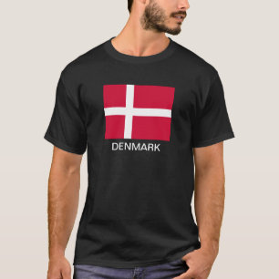 Camiseta Bandeira de Kingdom of Denmark