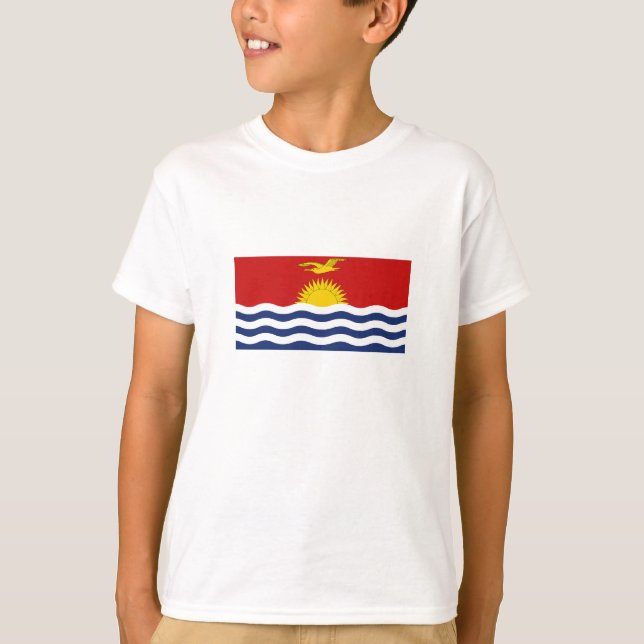 Camiseta Bandeira de Kiribati (Frente)