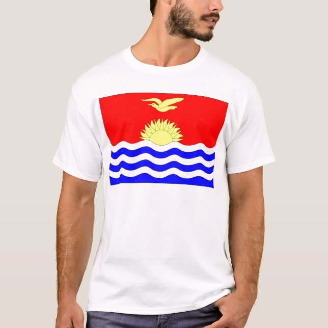 Camiseta Bandeira de Kiribati (Frente)