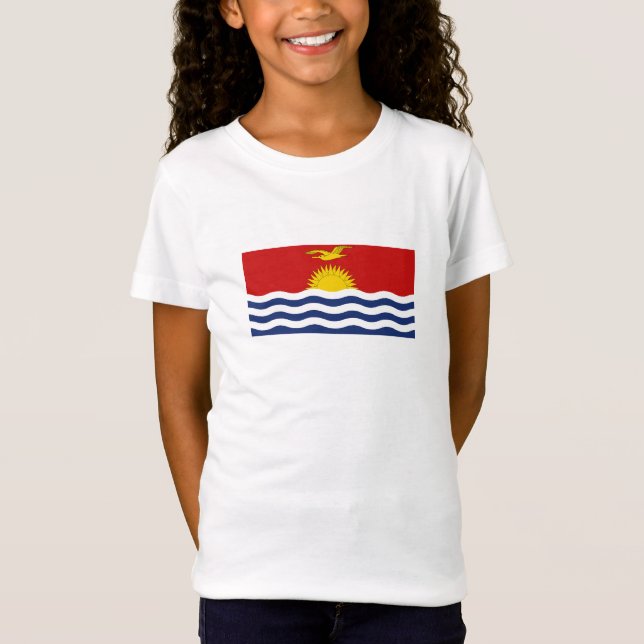 Camiseta Bandeira de Kiribati (Frente)