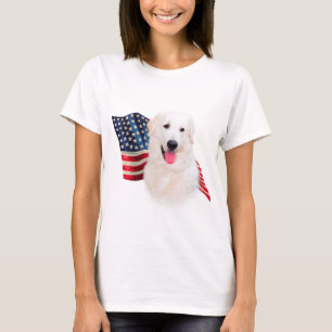 Camiseta Bandeira de Kuvasz