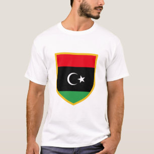 Camiseta Bandeira de Líbia