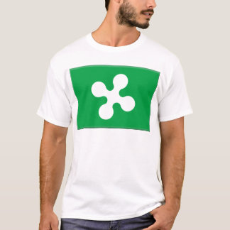 Camiseta Bandeira de Lombardy (Italia)
