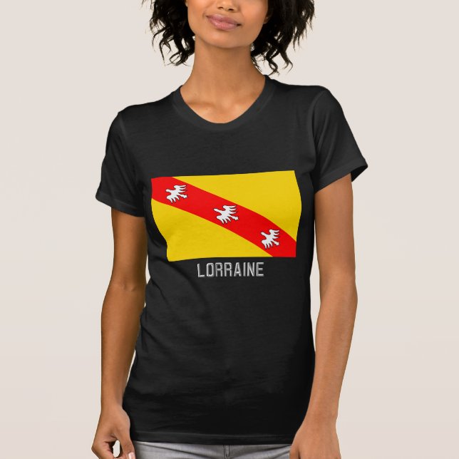 Camiseta Bandeira de Lorena com nome (Frente)