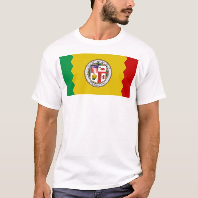 Camiseta Bandeira de Los Angeles (Frente)