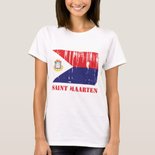 Camiseta Bandeira de Maarten do santo