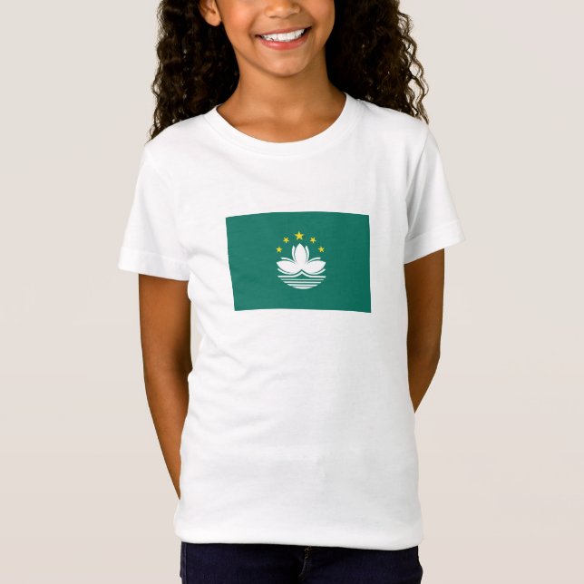 Camiseta Bandeira de Macau (Frente)