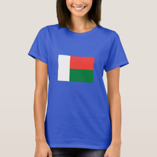 Camiseta Bandeira de Madagascar