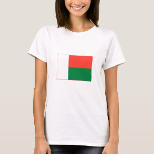 Camiseta Bandeira de Madagáscar