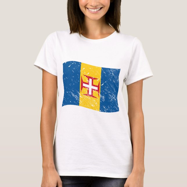 Camiseta Bandeira de Madeira (Frente)