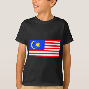 Camiseta Bandeira de Malaysia
