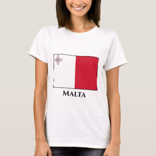 Camiseta Bandeira de Malta