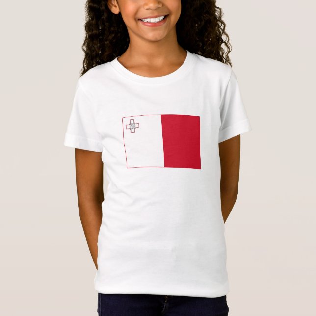 Camiseta Bandeira de Malta (Frente)