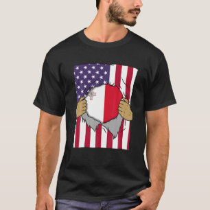 Camiseta Bandeira de Malta Dentro do Sangue do Orgulho Domé
