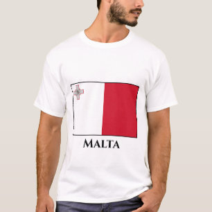 Camiseta Bandeira de Malta (maltês)