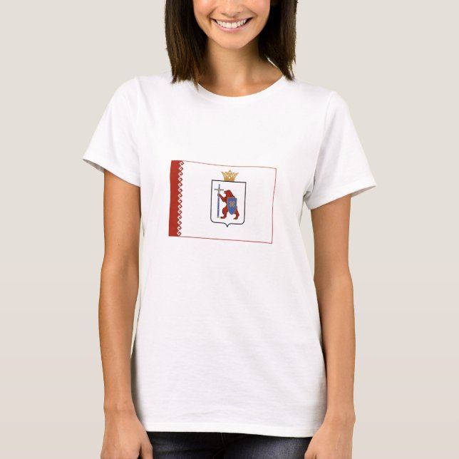 Camiseta Bandeira de Mari El (Frente)