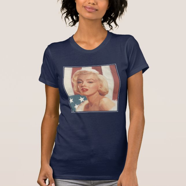 Camiseta Bandeira de Marilyn (Frente)