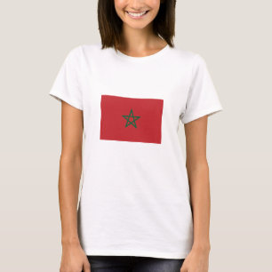 Camiseta Bandeira de Marrocos