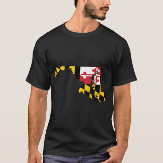 Camiseta Bandeira de Maryland
