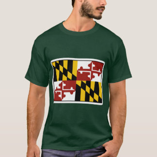 Camiseta Bandeira de Maryland 3