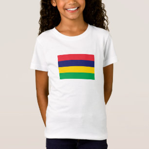 Camiseta Bandeira de Maurícia