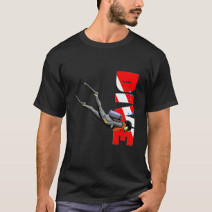 Camiseta Bandeira de Mergulhador Submerso de Mergulho 1