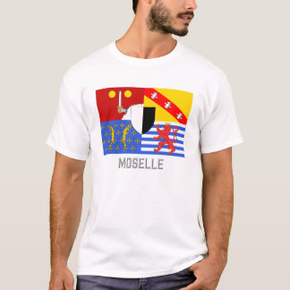 Camiseta Bandeira de Moselle com nome