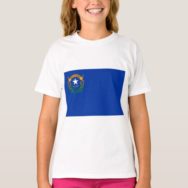 Camiseta Bandeira de Nevada (Frente)