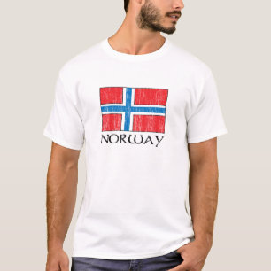 Camiseta Bandeira de Noruega