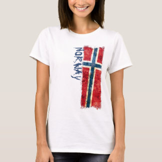 Camiseta Bandeira de Noruega