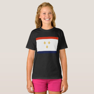 Camiseta Bandeira de Nova Orleans