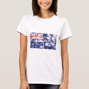 Camiseta Bandeira de Nova Zelândia