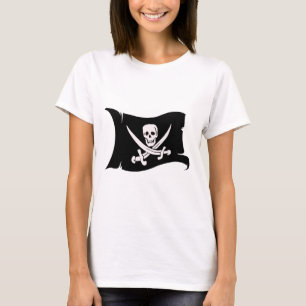 Camiseta Bandeira de ondulação #10 Jack Rackham
