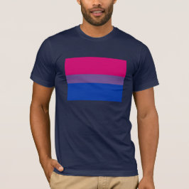 CAMISETA BANDEIRA DE ORGULHO BISEXUAL OFICIAL