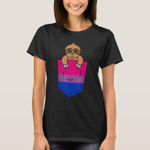 Camiseta Bandeira de Orgulho gay do Soquete de Orgulho Biss