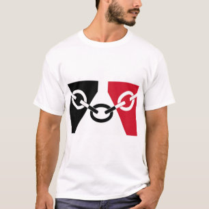 Camiseta Bandeira de país preta