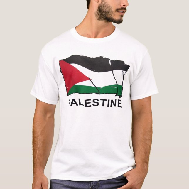 Camiseta Bandeira de Palestina (Frente)