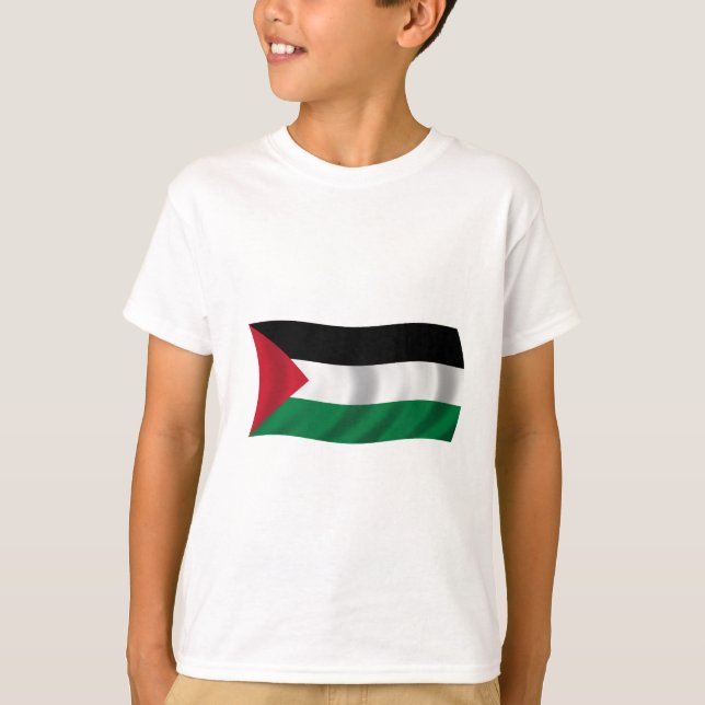 Camiseta Bandeira de Palestina (Frente)