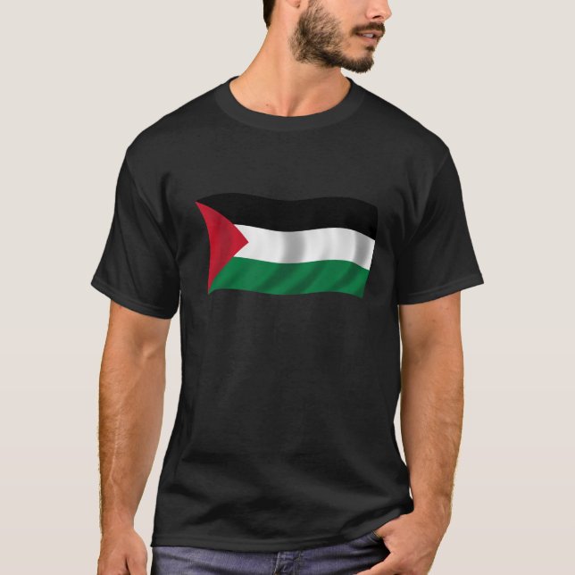 Camiseta Bandeira de Palestina (Frente)
