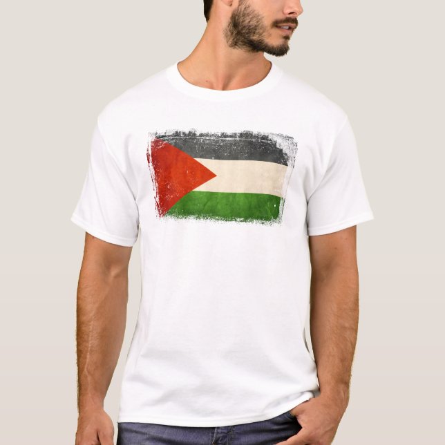 Camiseta Bandeira de Palestina (Frente)