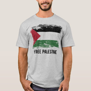 Camiseta Bandeira de Palestina do Grunge