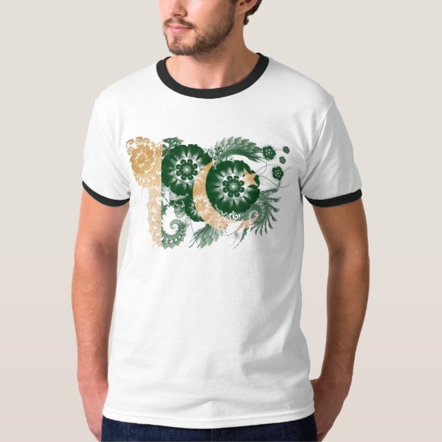 Camiseta Bandeira de Paquistão (Frente)