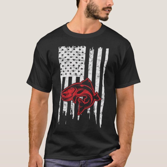 Camiseta Bandeira de Peixe Bass (Frente)