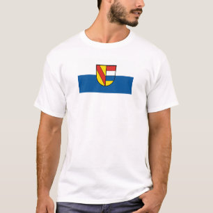 Camiseta bandeira de Pforzheim cidade Alemanha símbolo embl